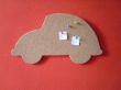 Pinnwand, Holz u. Kork, Handarbeit, ca 30 cm breit 24,- €